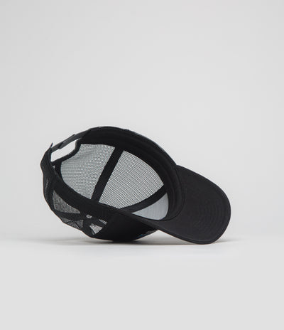 Patagonia P-6 Logo LoPro Trucker Cap in Black
