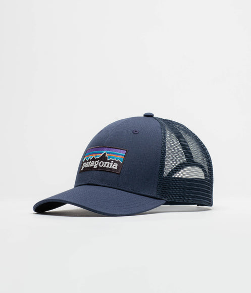 Patagonia P-6 Logo LoPro Trucker Cap - New Navy