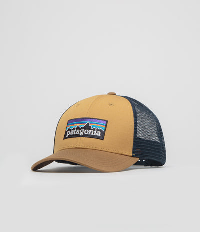 Patagonia P-6 Logo LoPro Trucker Cap in Talon Gold