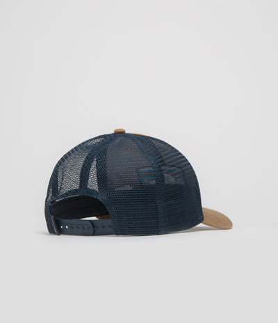 Patagonia P-6 Logo LoPro Trucker Cap in Talon Gold