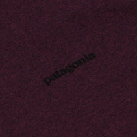 Patagonia P-6 Logo Responsibili-Tee Long Sleeve T-Shirt in Berry Fig thumbnail