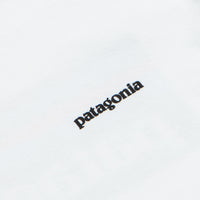 Patagonia P-6 Logo Responsibili-Tee Long Sleeve T-Shirt - Fiber White thumbnail