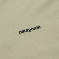 Patagonia P-6 Logo Responsibili-Tee Long Sleeve T-Shirt in P-6 Outline: Gumtree Green thumbnail