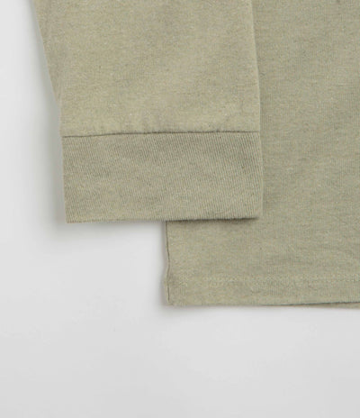 Patagonia P-6 Logo Responsibili-Tee Long Sleeve T-Shirt in P-6 Outline: Gumtree Green