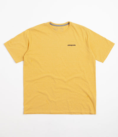 Patagonia P-6 Logo Responsibili-Tee T-Shirt - Surfboard Yellow