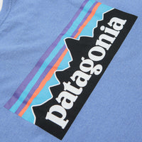 Patagonia P-6 Logo Responsibili-Tee T-Shirt in Abundant Blue thumbnail