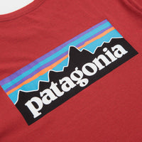 Patagonia P-6 Logo Responsibili-Tee T-Shirt - Amanita Red thumbnail