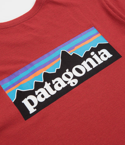Patagonia P-6 Logo Responsibili-Tee T-Shirt - Amanita Red