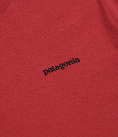 Patagonia P-6 Logo Responsibili-Tee T-Shirt - Amanita Red