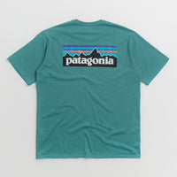 Patagonia P-6 Logo Responsibili-Tee T-Shirt - Belay Blue thumbnail