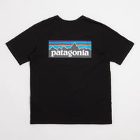 Patagonia P-6 Logo Responsibili-Tee T-Shirt - Black thumbnail