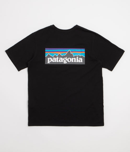 Patagonia P-6 Logo Responsibili-Tee T-Shirt - Black