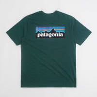 Patagonia P-6 Logo Responsibili-Tee T-Shirt in Cascade Green thumbnail
