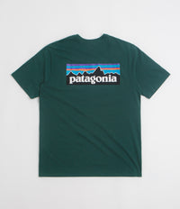 Patagonia P-6 Logo Responsibili-Tee T-Shirt in Cascade Green