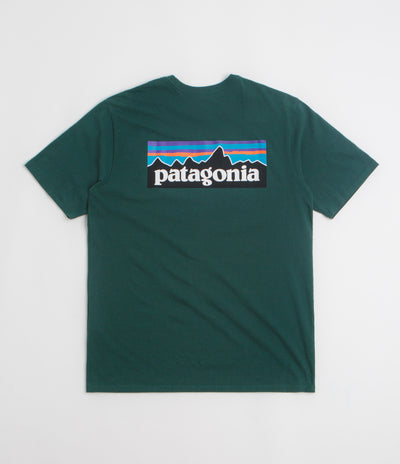 Patagonia P-6 Logo Responsibili-Tee T-Shirt in Cascade Green
