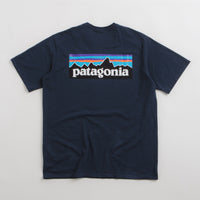 Patagonia P-6 Logo Responsibili-Tee T-Shirt - Classic Navy thumbnail