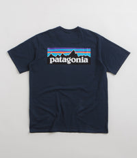 Patagonia P-6 Logo Responsibili-Tee T-Shirt - Classic Navy