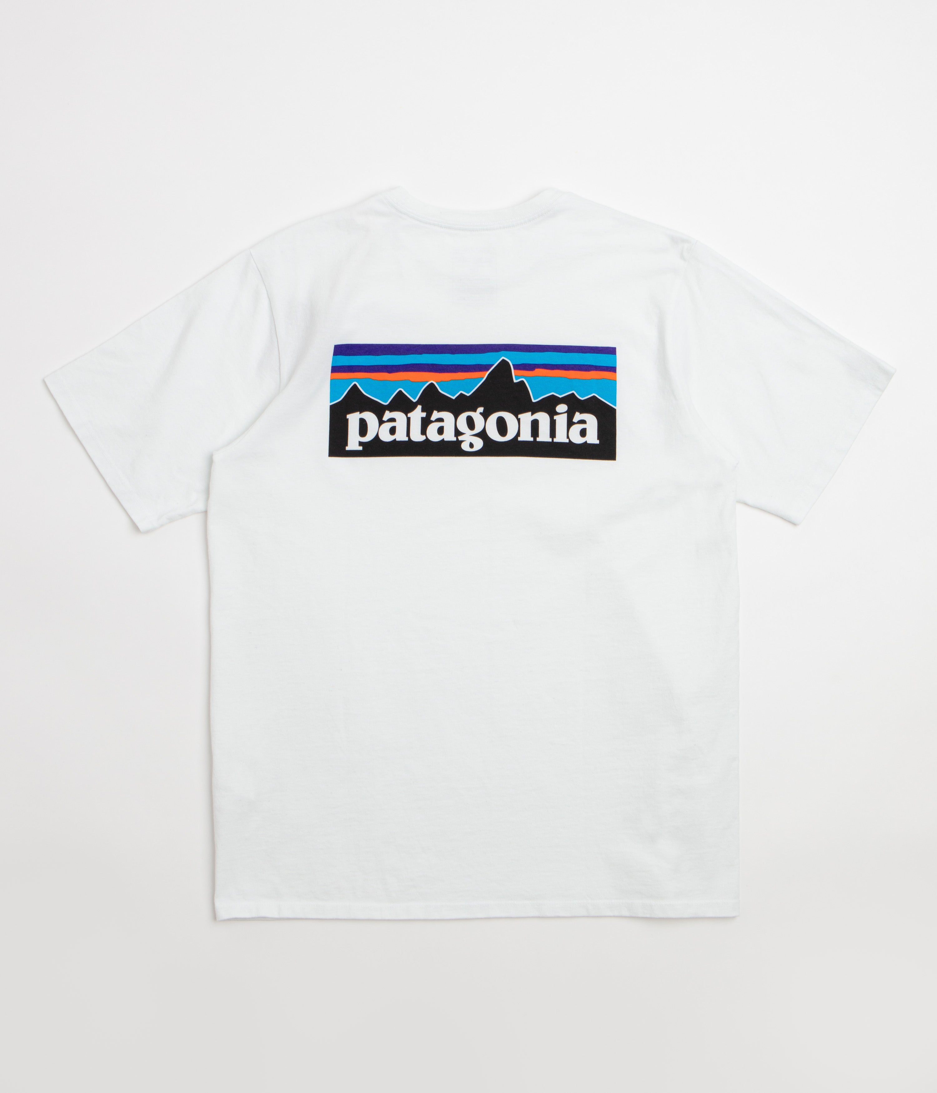Patagonia P-6 Logo Responsibili-Tee T-Shirt - Fiber White