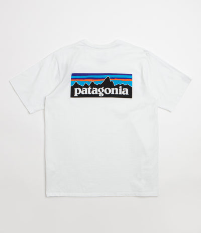 Patagonia P-6 Logo Responsibili-Tee T-Shirt - Fiber White