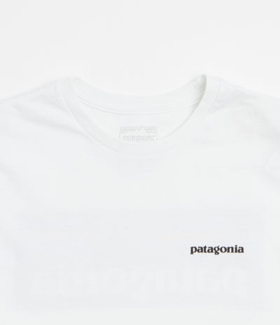 Patagonia P-6 Logo Responsibili-Tee T-Shirt - Fiber White
