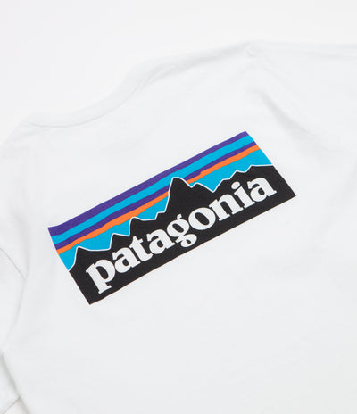Patagonia P-6 Logo Responsibili-Tee T-Shirt - Fiber White