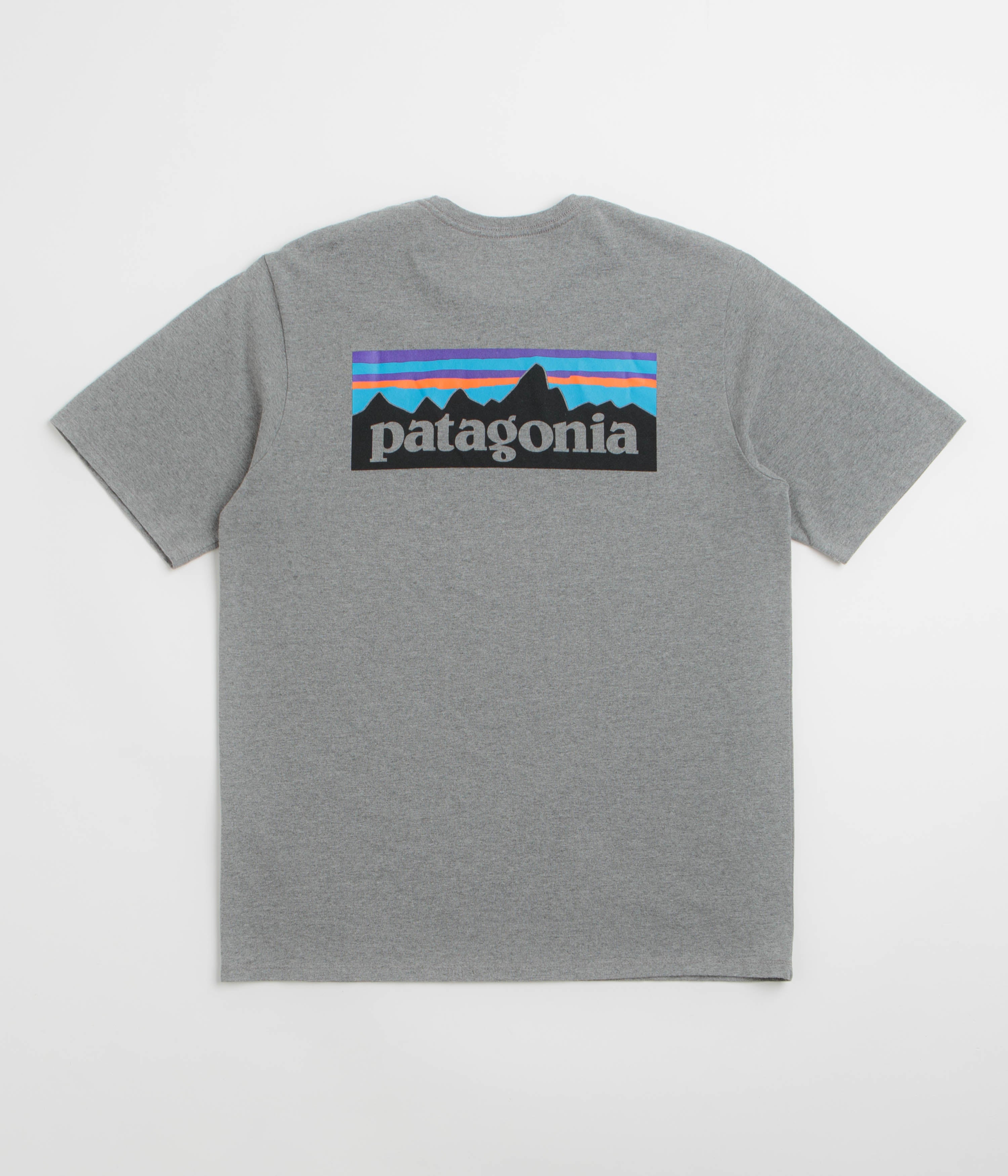 Patagonia P-6 Logo Responsibili-Tee T-Shirt - Gravel Heather