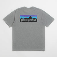 Patagonia P-6 Logo Responsibili-Tee T-Shirt - Gravel Heather thumbnail