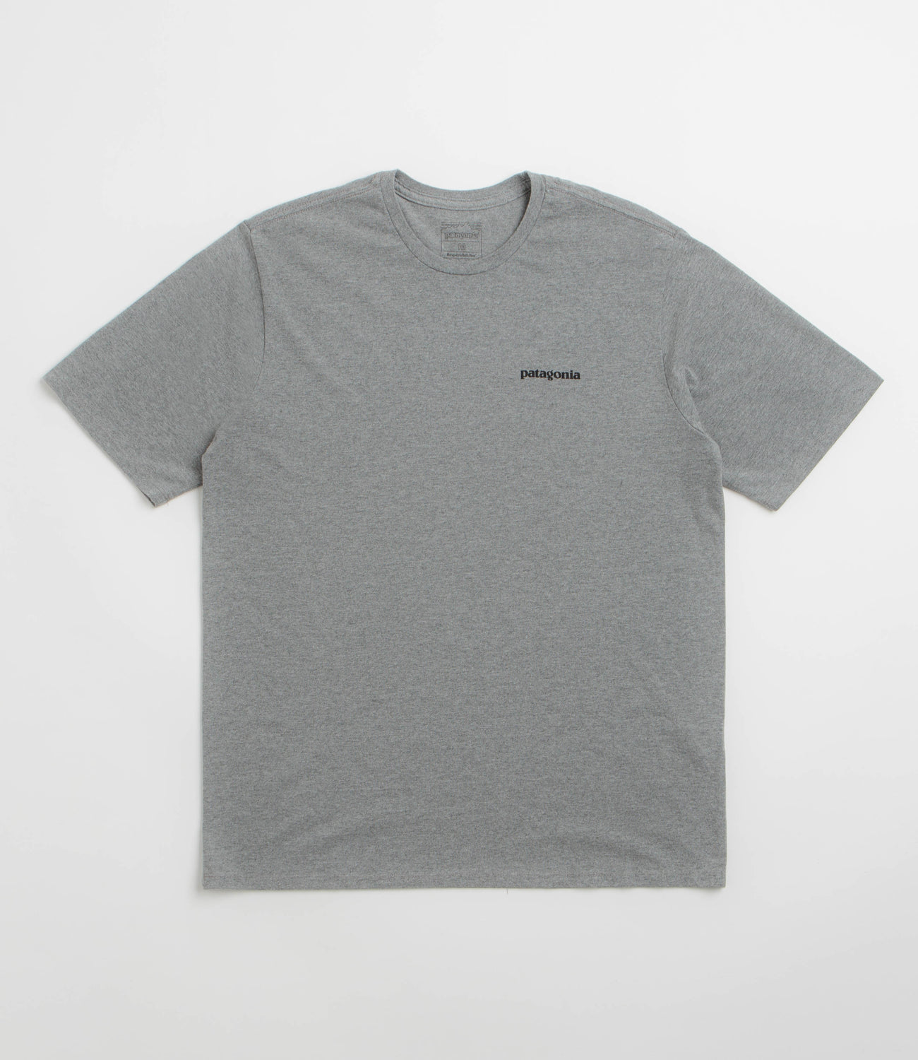 Patagonia P-6 Logo Responsibili-Tee T-Shirt - Gravel Heather 