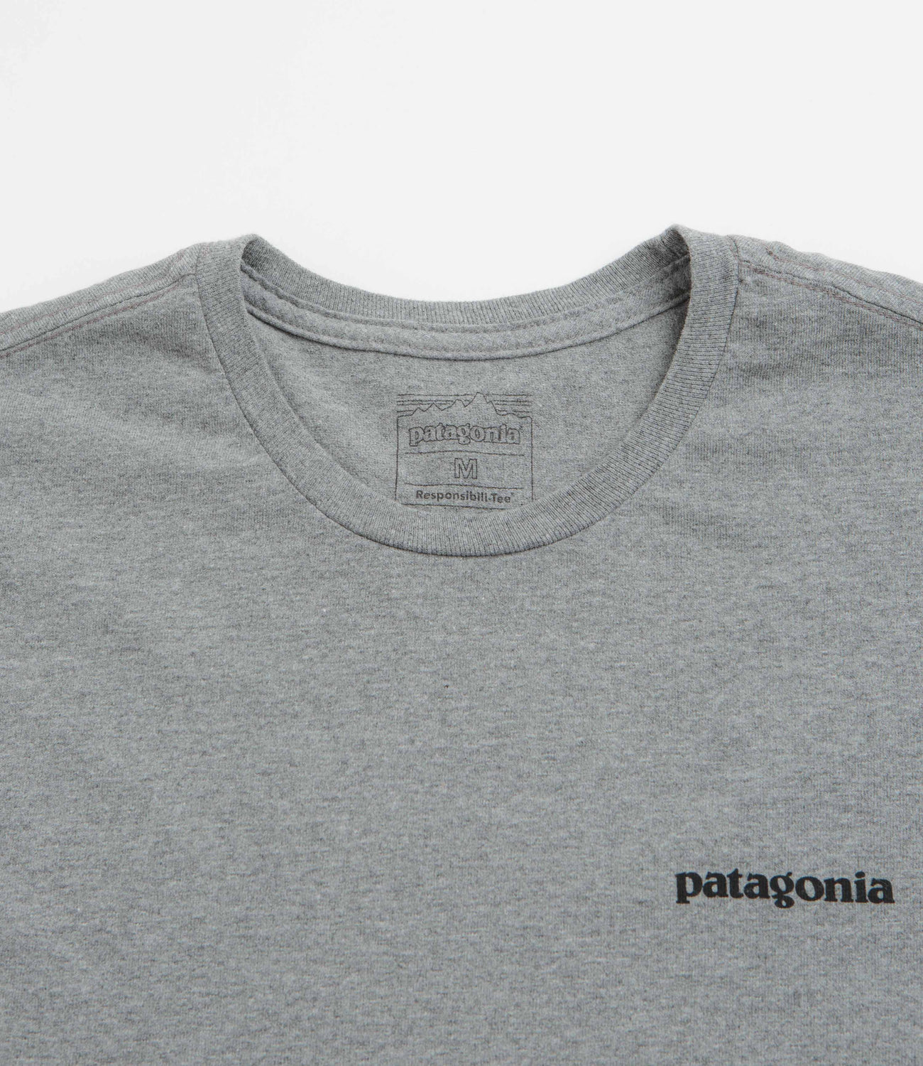 Patagonia P-6 Logo Responsibili-Tee T-Shirt - Gravel Heather 