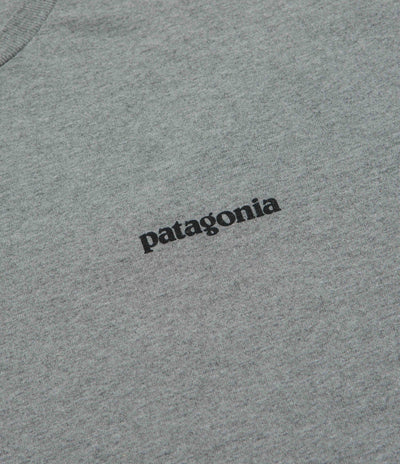 Patagonia P-6 Logo Responsibili-Tee T-Shirt - Gravel Heather