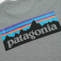 Patagonia P-6 Logo Responsibili-Tee T-Shirt - Gravel Heather thumbnail