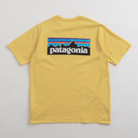 Patagonia P-6 Logo Responsibili-Tee T-Shirt in Milled Yellow thumbnail