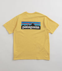 Patagonia P-6 Logo Responsibili-Tee T-Shirt in Milled Yellow