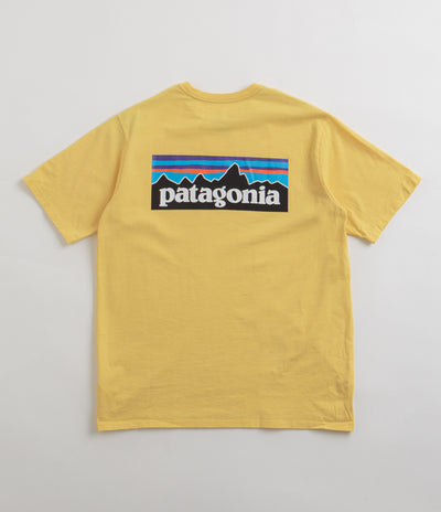 Patagonia P-6 Logo Responsibili-Tee T-Shirt in Milled Yellow