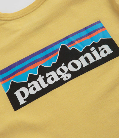 Patagonia P-6 Logo Responsibili-Tee T-Shirt in Milled Yellow