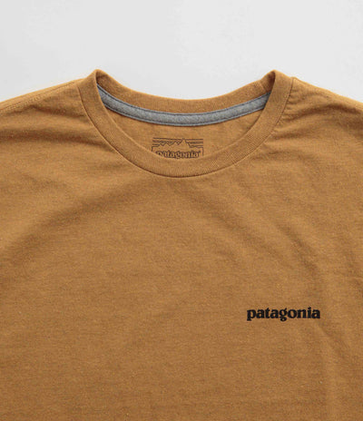 Patagonia P-6 Logo Responsibili-Tee T-Shirt - P-6 Outline: Golden Caramel