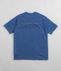Patagonia P-6 Logo Responsibili-Tee T-Shirt in P-6 Outline: Vessel Blue