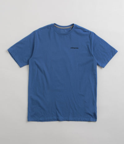Patagonia P-6 Logo Responsibili-Tee T-Shirt in P-6 Outline: Vessel Blue
