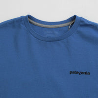 Patagonia P-6 Logo Responsibili-Tee T-Shirt in P-6 Outline: Vessel Blue thumbnail