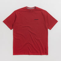 Patagonia P-6 Logo Responsibili-Tee T-Shirt in Touring Red thumbnail