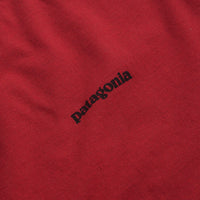 Patagonia P-6 Logo Responsibili-Tee T-Shirt in Touring Red thumbnail