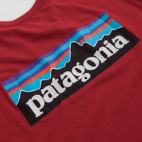 Patagonia P-6 Logo Responsibili-Tee T-Shirt in Touring Red thumbnail