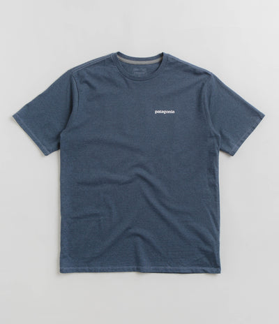 Patagonia p6 t shop shirt navy