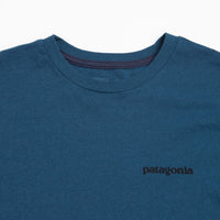 Patagonia P-6 Logo Responsibili-Tee T-Shirt - Wavy Blue thumbnail