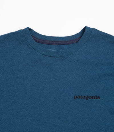 Patagonia P-6 Logo Responsibili-Tee T-Shirt - Wavy Blue