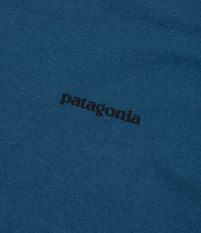 Patagonia P-6 Logo Responsibili-Tee T-Shirt - Wavy Blue