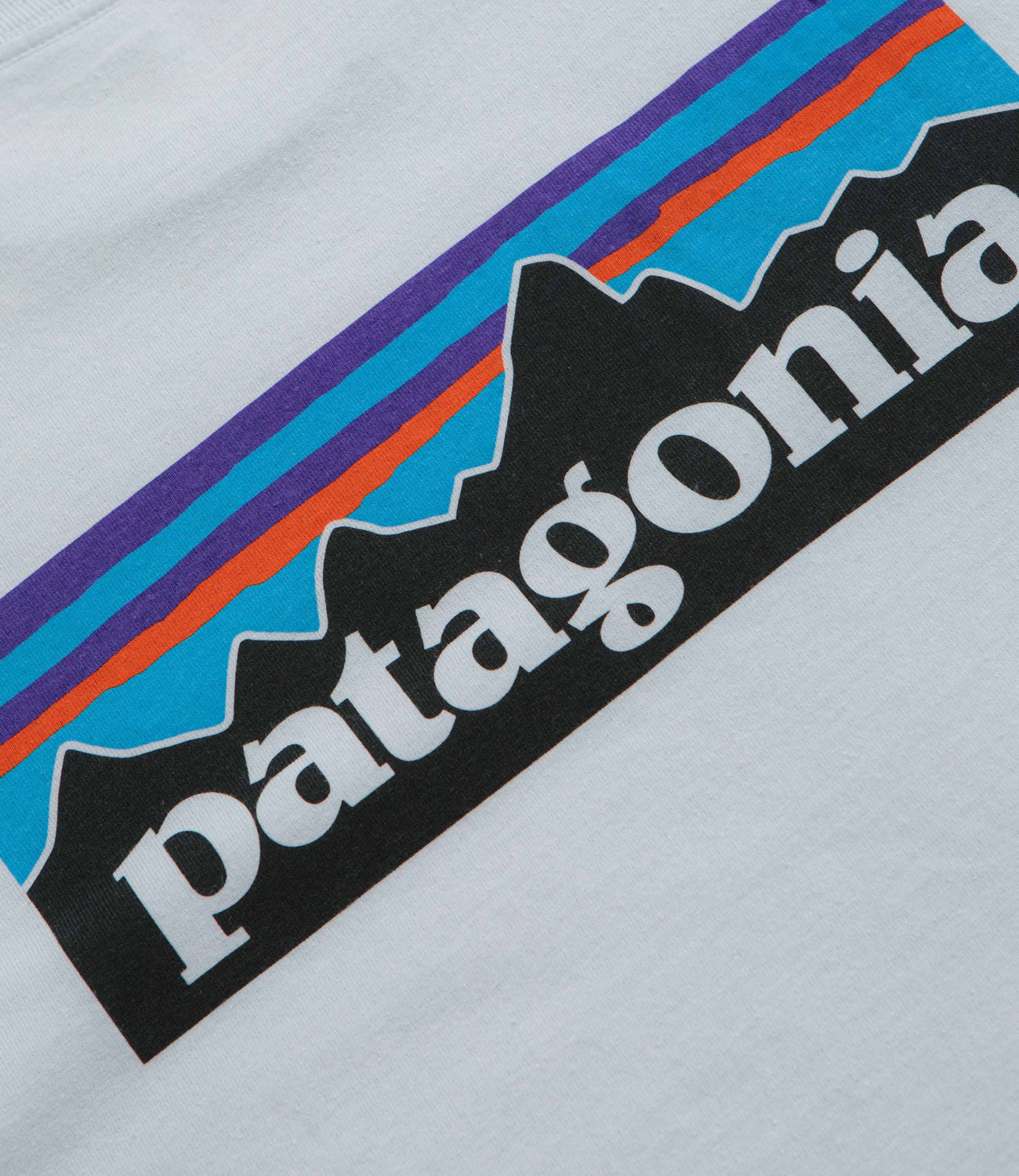 Patagonia P 6 Logo Responsibili Tee T Shirt White Flatspot