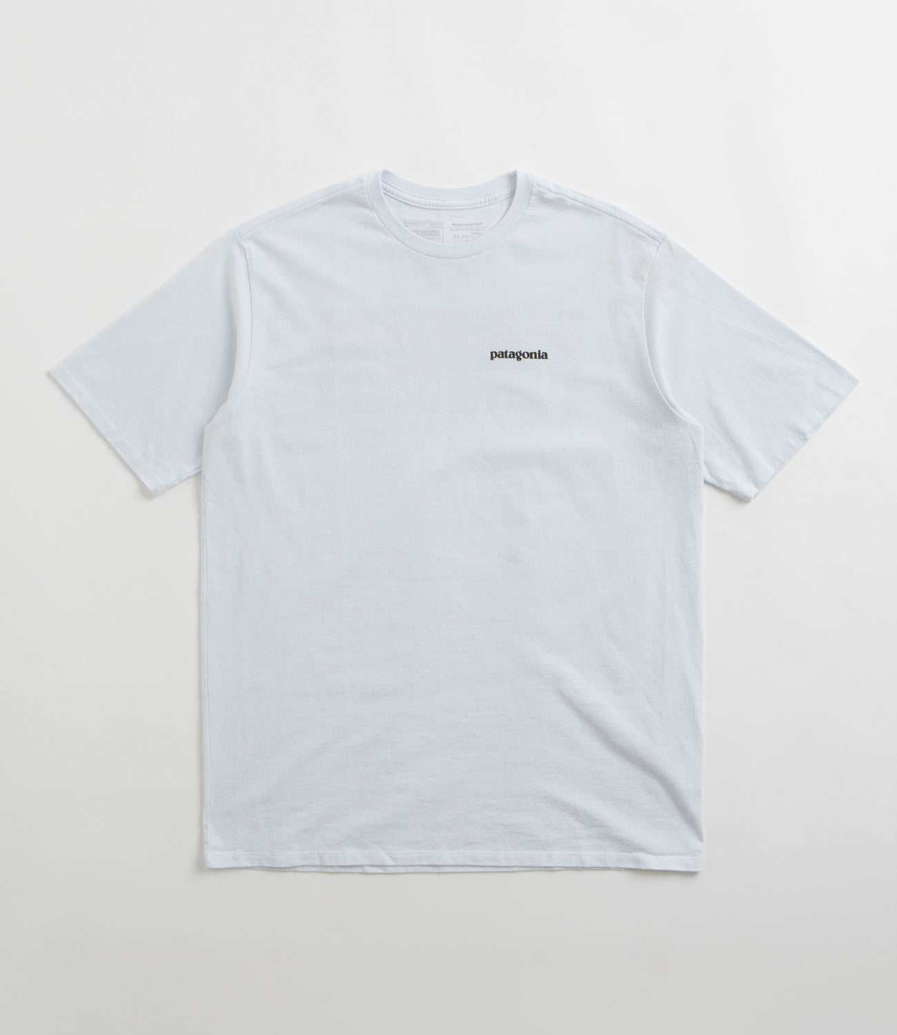 Patagonia t shirt p6 white clearance
