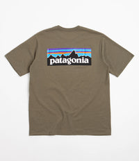 Patagonia P-6 Logo Responsibili-Tee T-Shirt - Wyoming Green