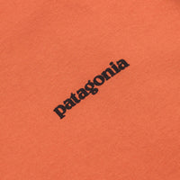 Patagonia P-6 Logo T-Shirt - Coal Orange thumbnail